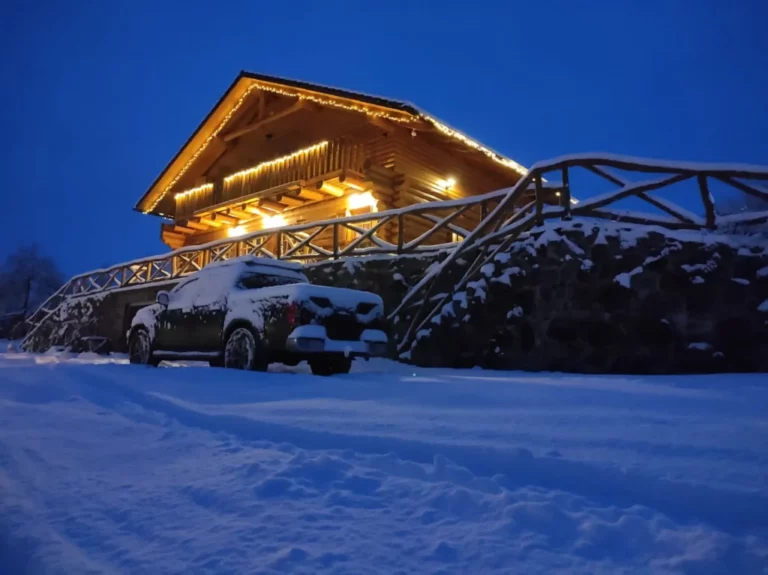 Zrubový dom na samote